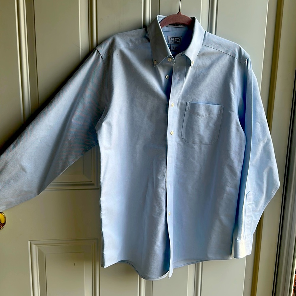 Men’s L.L.Bean Button Down Shirt NWOT Size 15